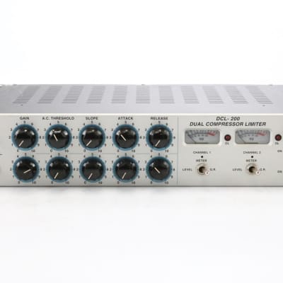 Summit Audio DCL-200 Dual Compressor Limiter w/ Manual & XLR Cables #48721 image 3