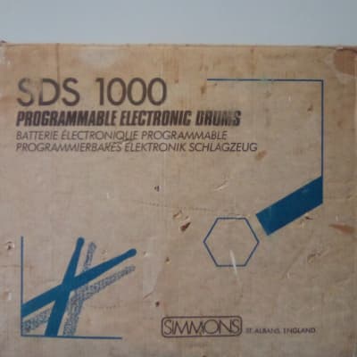 Simmons SDS 1000 5-Channel Drum Synthesizer 1986 image 4