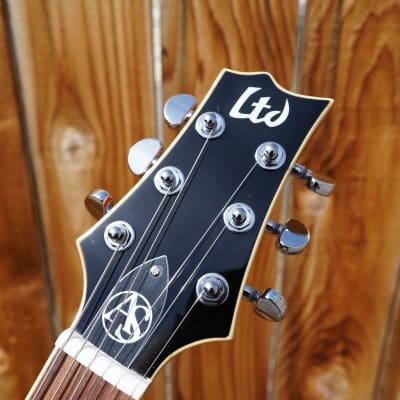 ESP LTD SIGNATURE SERIES Alex Skolnick AS-1 Lemon Burst  6-String Electric Guitar w/ Case (2022) image 6