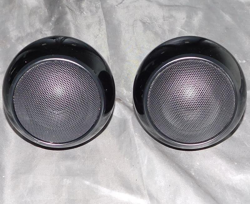 ORB Mod 1 satellite speakers pair in black image 1