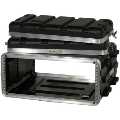 Grundorf ABS Amplifier Rack Case, 4-Space, ABS-R0416B image 1