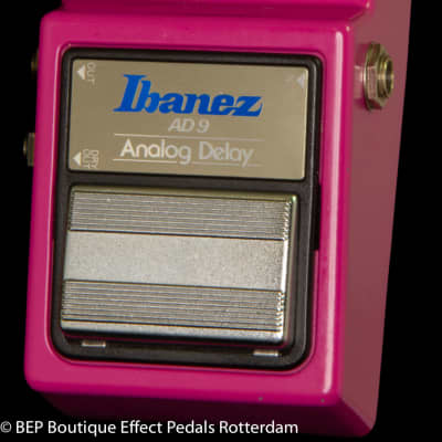 Ibanez AD-9 Analog Delay 1983 Japan s/n 363318 , MN3205 chip and JRC4558D op amp image 5