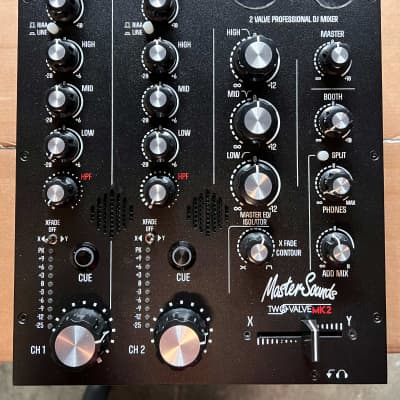 MasterSounds Two Valve MK2 DJ Mixer 2023 - Black | Reverb