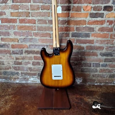 Jack's Guitarcheology / Squier "Tom Delonge"  Stratocaster Partscaster Electric Guitar (Honeyburst) image 11