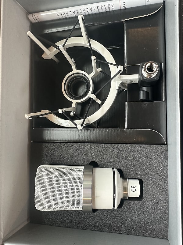 Neumann TLM 102 Cardioid Large Diaphragm Condenser Microphone 2022 - Present - White image 1
