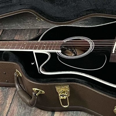 Takamine Left Handed EF341DX Acoustic-Electric Guitar image 6