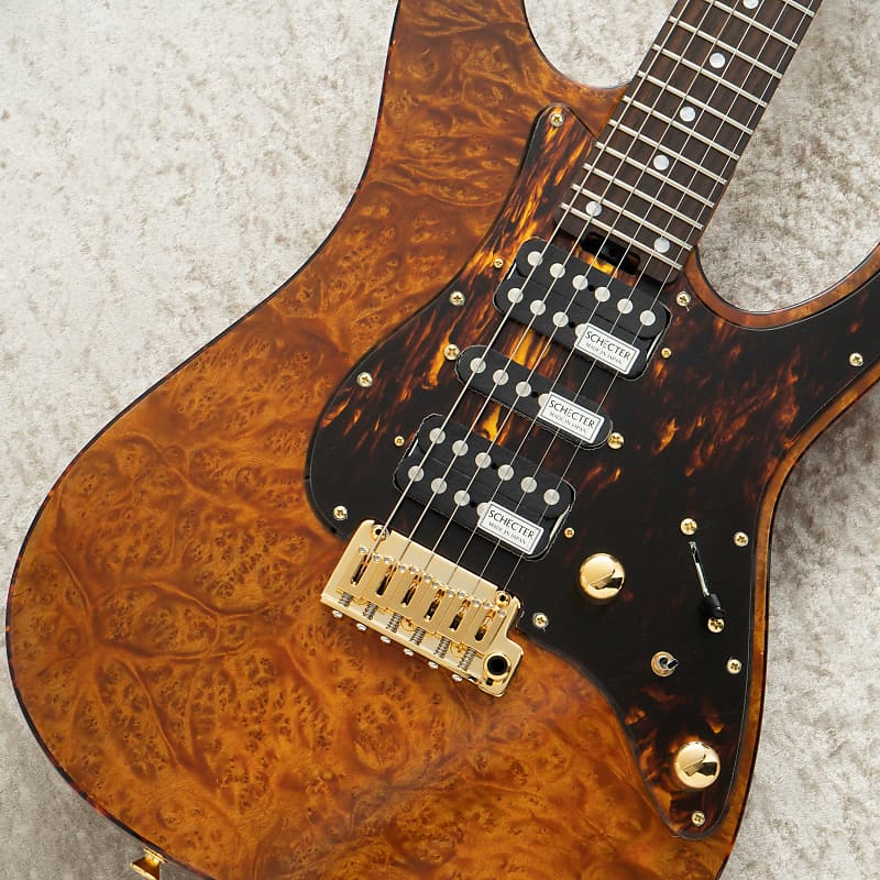 Schecter SD-2-24-AS-VTR-MW -Burner Amber- 2023 [Limited Model][Made in  Japan] | Reverb Portugal