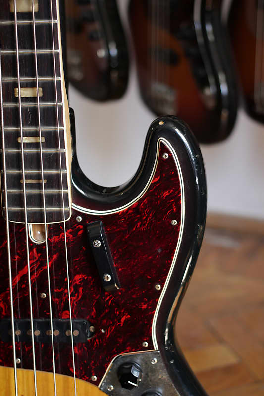 Rare Elk Jazz Bass 1970's Japan; Badge Logo, Sunburst | Reverb