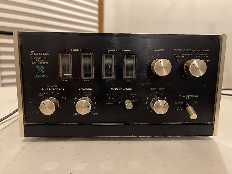 Sansui QS-100 美品 Sansui QS-100 Vintage Amplifier | Reverb