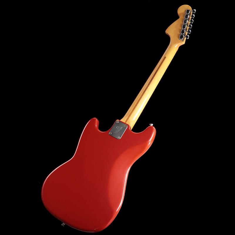 Rare! Vintage Fender USA 1981 Mustang Morocco Red | Reverb