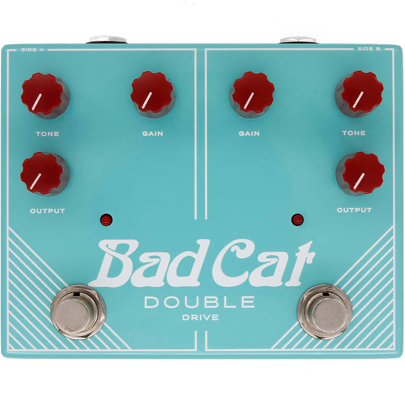 Bad Cat Double Drive Stackable Overdrive Pedal Reverb