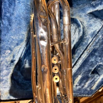 Yamaha YHR-302MS Marching Bb French Horn - Silver-Plated image 10