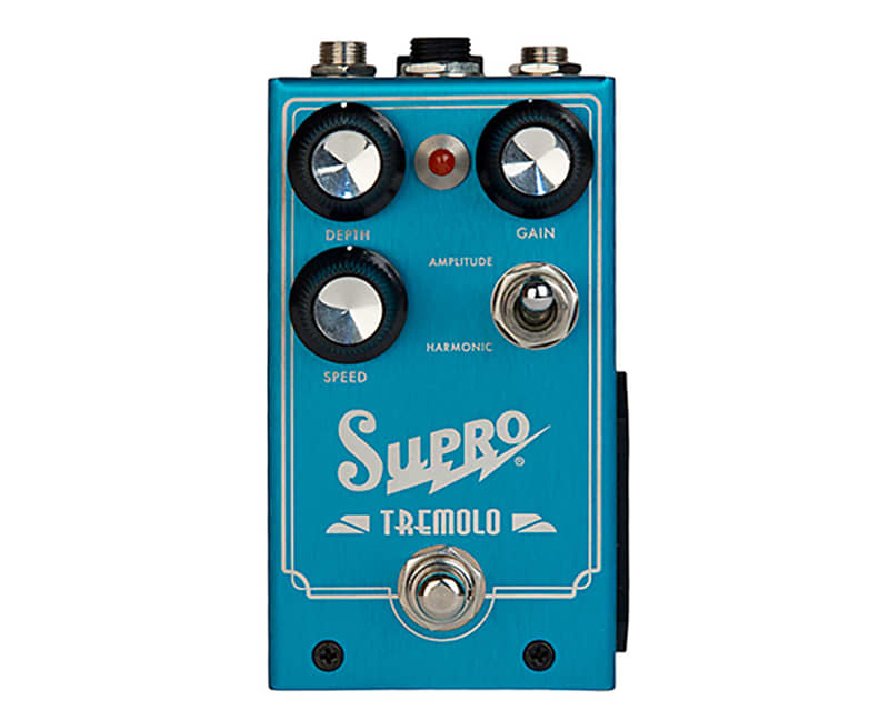 SUPRO TREMOLO トレモロ Supro Tremolo - Amplitude and Harmonic Tremolo & Drive Pedal