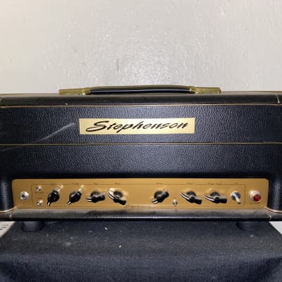 Stephenson 30 WATT Custom Deluxe Amplifier 2000’s Black/gold image 1