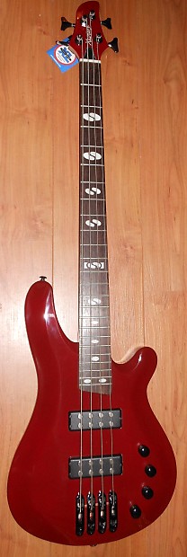 Xaviere DLX bass active pickups dakota red Reverb