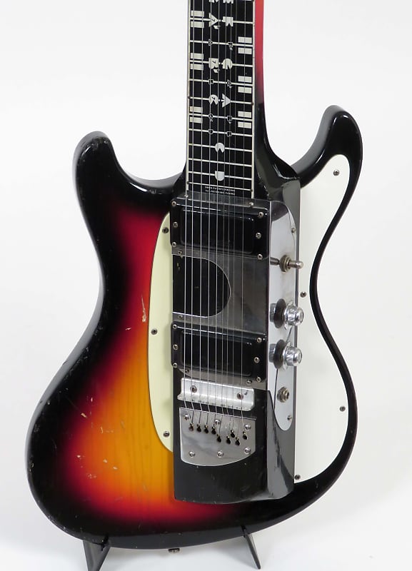 Mosrite Melobar 1966 Sunburst 9 String Slide Guitar Rare! image 1