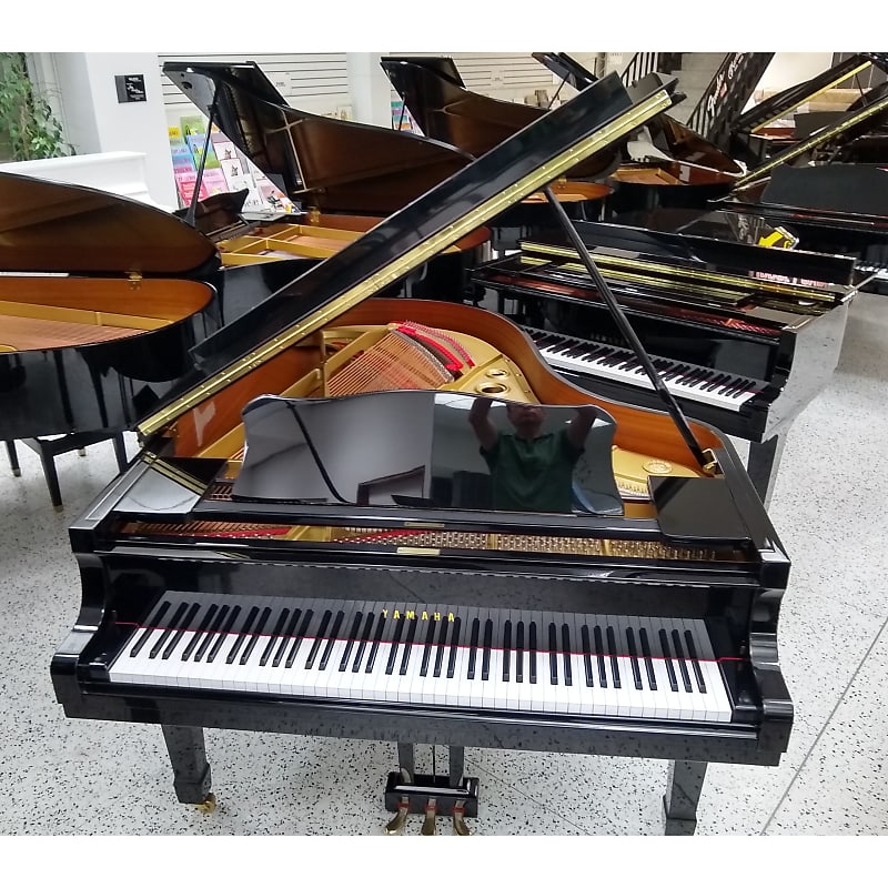 Yamaha C5 Grand Piano 6’7 Black Polish image 1