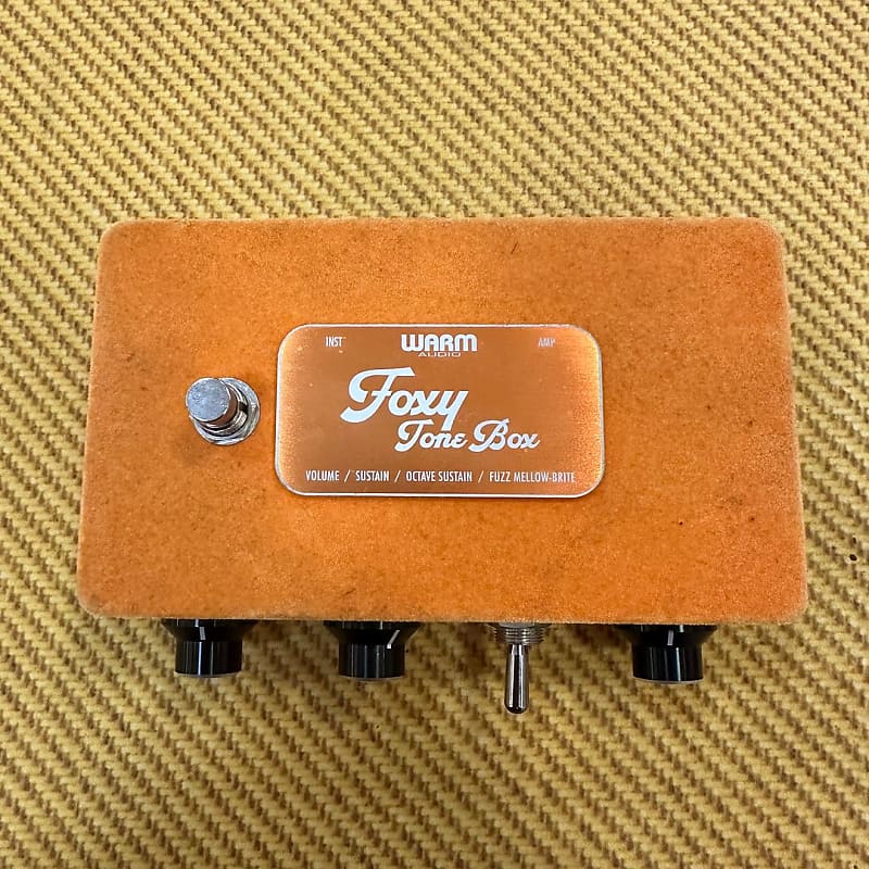 Foxy Tone Box Fuzz Guitar Effects Pedal (Ontario,CA) | Reverb