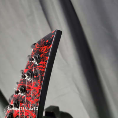 2022, Jackson Death angel Custom Blood Splatter