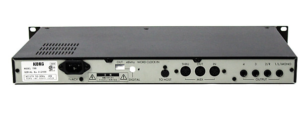 Korg Trinity TRR Digital MIDI TR Rack Synth | Reverb