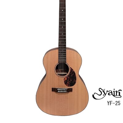 S.Yairi YF-25 Solid wood Sitka Spruce & Indian Rosewood OM acoustic guitar High-quality image 2