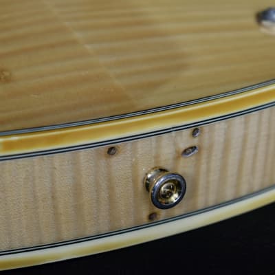 1991 Epiphone Sheraton Antique Natural Made in Japan Terada Factory, Figured, Long Tenon Neck, MIJ, Pre-Elitist image 14