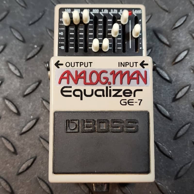 Analogman Boss GE-7 Graphic Equalizer Modded Pro Mod EQ PSA Taiwan