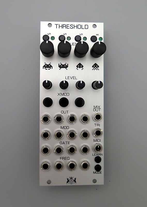 Michigan Synth Works Threshold - Edges clone with midi expander 2019 Natural Aluminum imagen 1