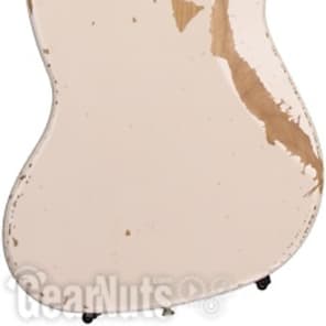 Fender Flea Jazz Bass - Shell Pink  Road Worn image 3