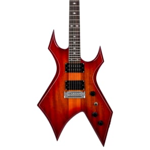 Bc Rich Warlock Electric Guitar Cherry Red Sunburst Finish Mk9-Wl-CRS w/Case image 1