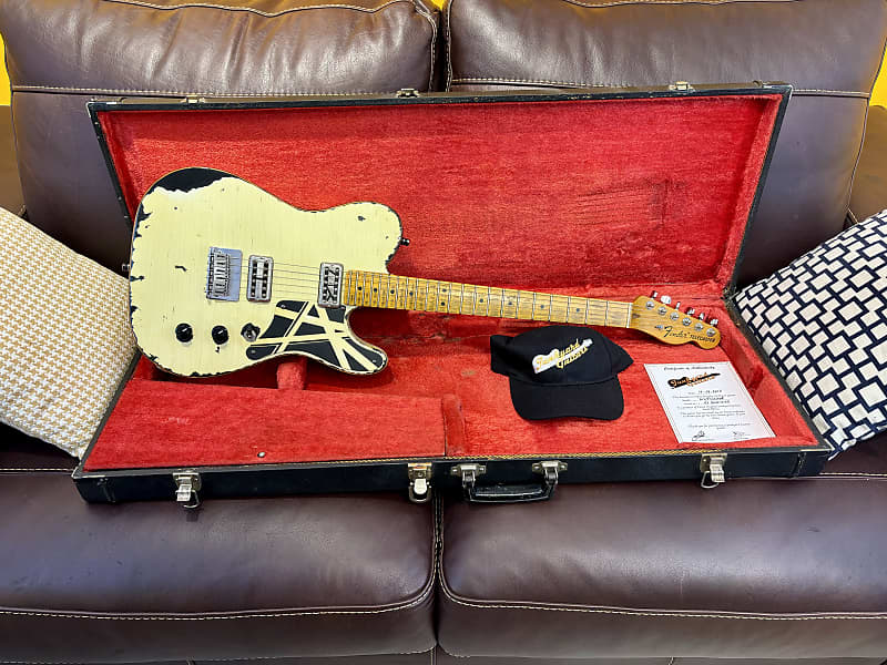 Fender Cabronita Telecaster 2013/2016 - Ivory over black | Reverb