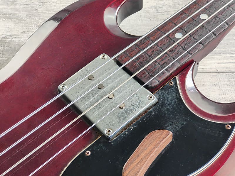 unbranded 1960's Japanese SG bass - Electric Basses