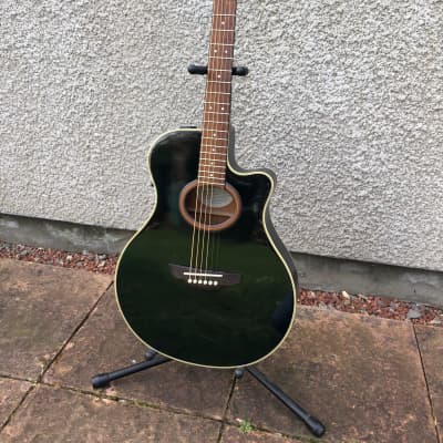 Yamaha APX-4A Electro-Acoustic Guitar Black | Reverb