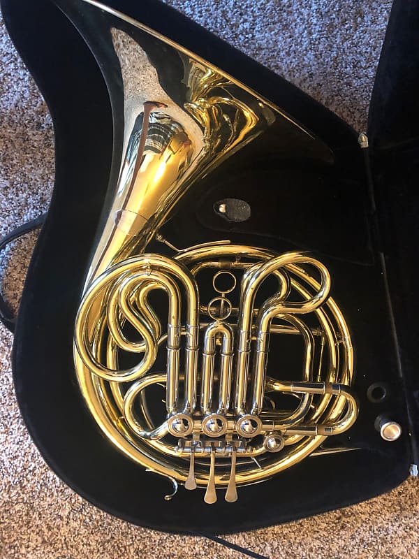 Double French Horn Accent w/case Reverb