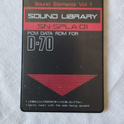 Roland SN-U110-11 Sound Effects Sound Library PCM Data Rom