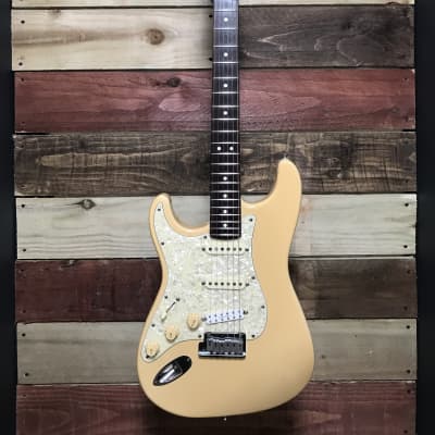 Fender American Standard Stratocaster Left-Handed RW Olympic White 1989 image 8