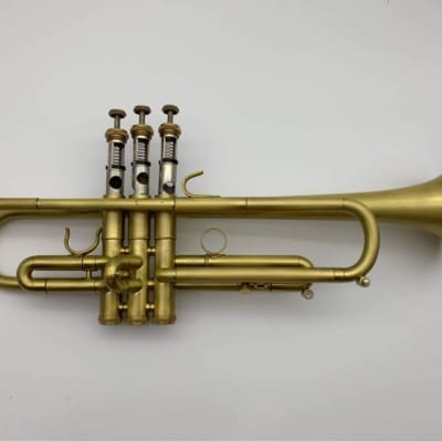 Lawler C7 Large Bore Bb Trumpet Scratch Lacquer | Reverb
