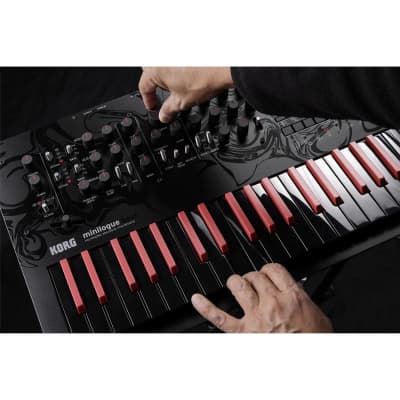 Korg Minilogue Bass Limited Edition 37-Key Polyphonic Analog Synthesizer image 14