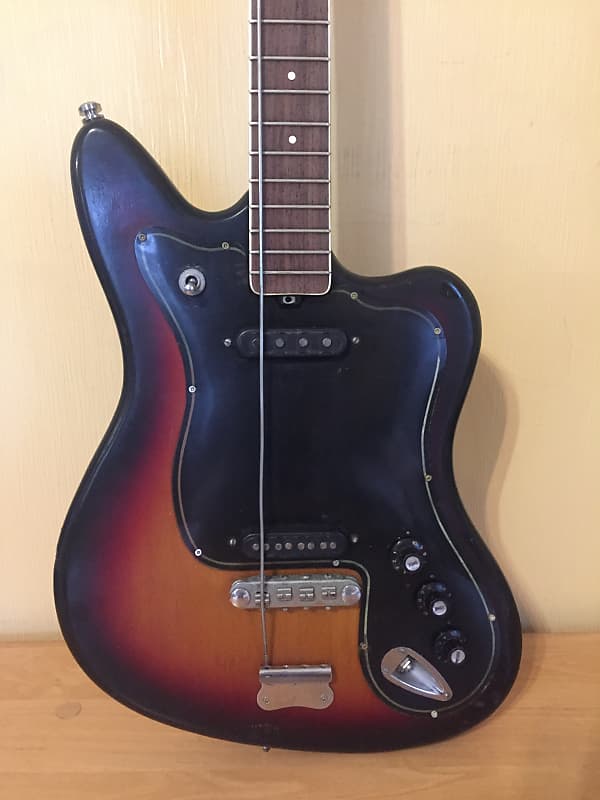Musima De Luxe 25B Jaguar Bass Guitar Vintage image 1