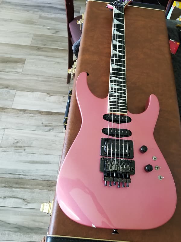 Jackson Custom Shop SL1 Soloist 1988 Ontario,Ca Salmon