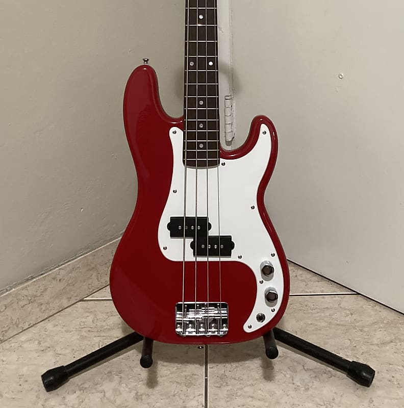 Squier Mini Precision Bass 2020 - Present - Dakota Red image 1