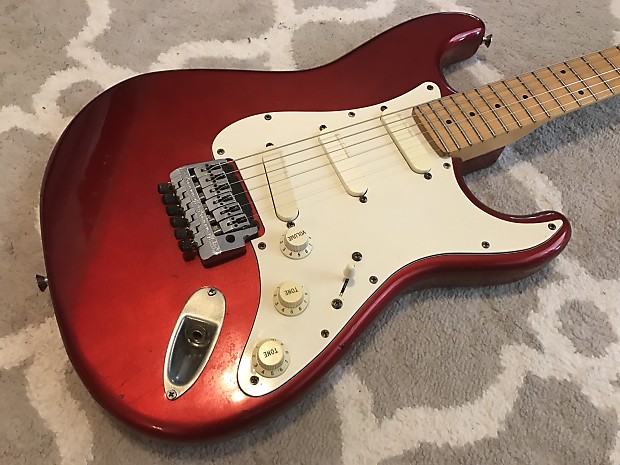 1986 fender stratocaster japan top