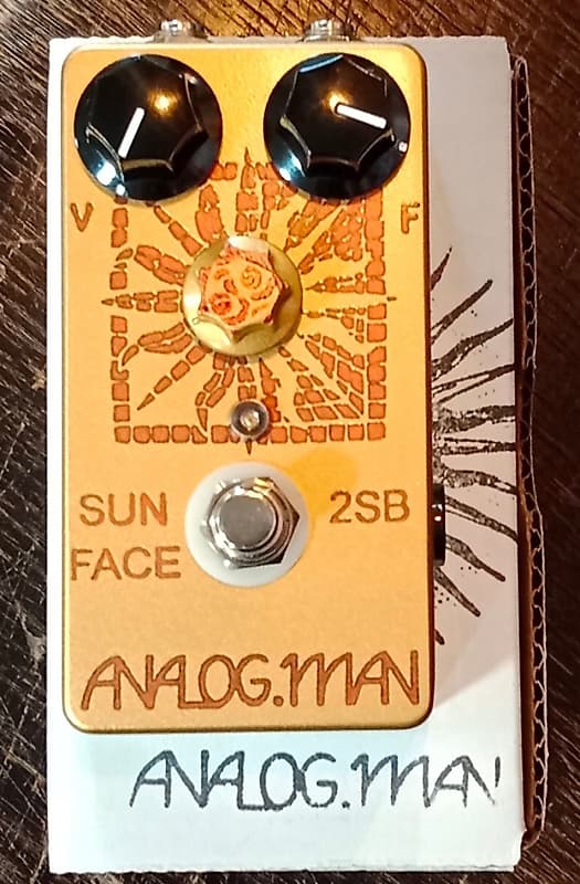 アナログマンSunface クローン、FUZZエフェクター。 Analog Man Sun Face and Fuzz Face Page