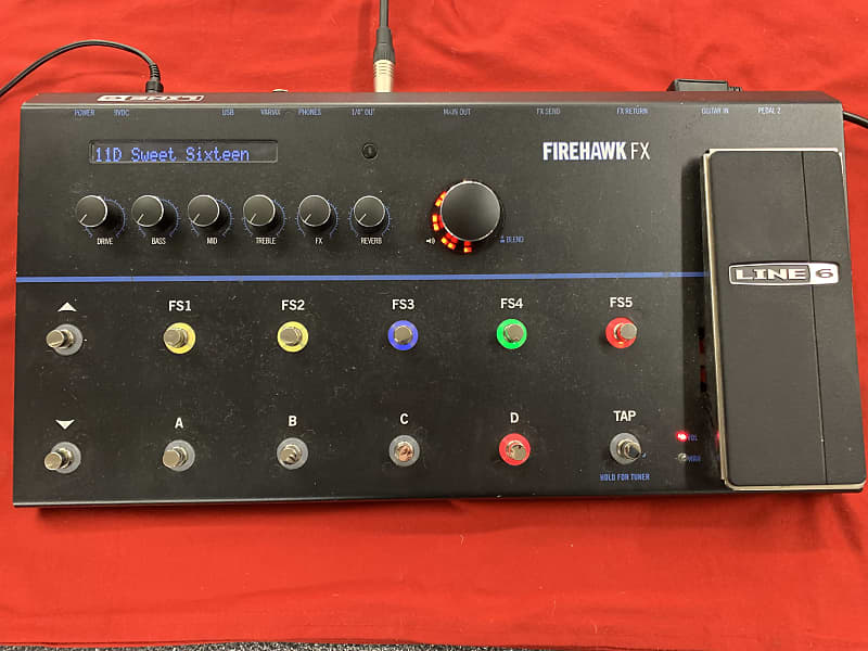 Line 6 Firehawk FX Multi-Effect and Amp Modeler | Reverb Canada