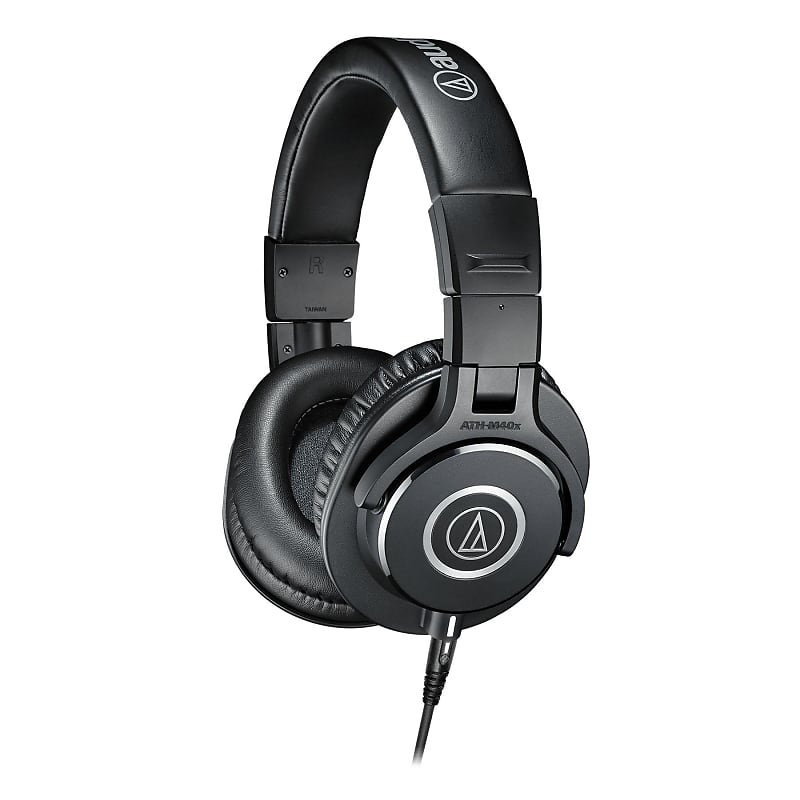 Audio-Technica ATH-M40x Studio Headphones ATHM40x  			