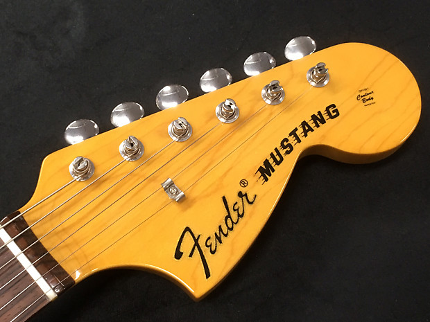Fender Japan MG69 Mustang (YELLOW WHITE) | Reverb Fender Japan MG69 Mustang (YELLOW WHITE) | Reverb