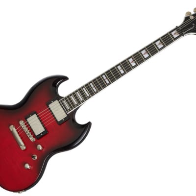 Epiphone SG Prophecy Red Tiger Aged Gloss image 1