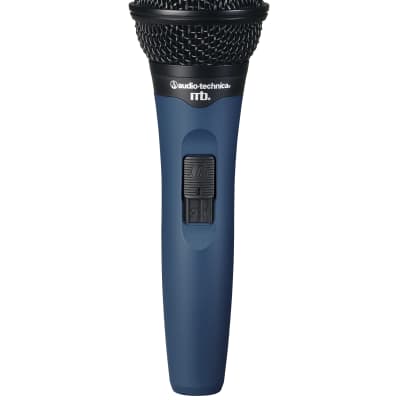 Audio-Technica MB 1k/cl Midnight Blues Vocal Dynamic Microphone & 15' feet mic cable for sale