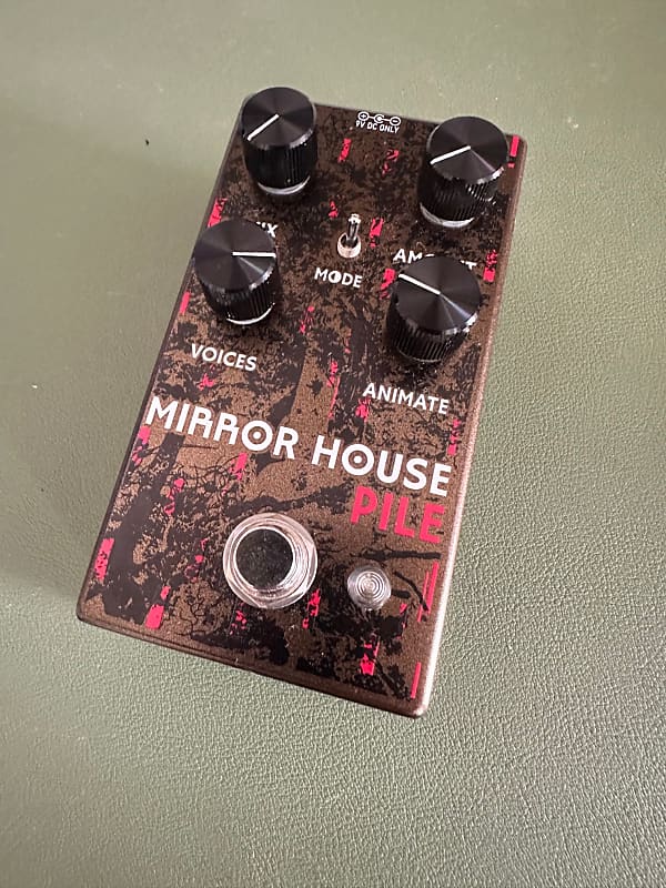 Electronic Audio Experiments x Pile 'Mirror House' Pedal Reverb