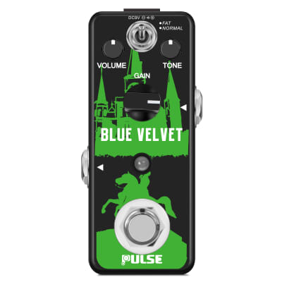 Pulse Blue Velvet PT-21 Sweet N Wild Blues-breaker Tone Blues Guitar FX Pedal image 1